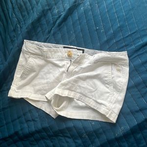White Abercrombie. Shorts